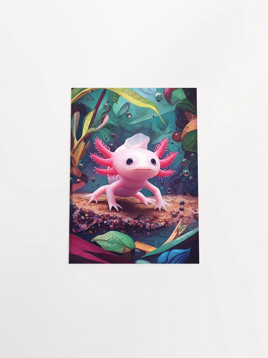 Axolotl the Underwater Dreamer Poster product image (27)