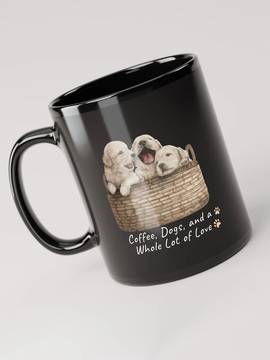 Whole Lot of Love Black Glossy Mug product image (5)