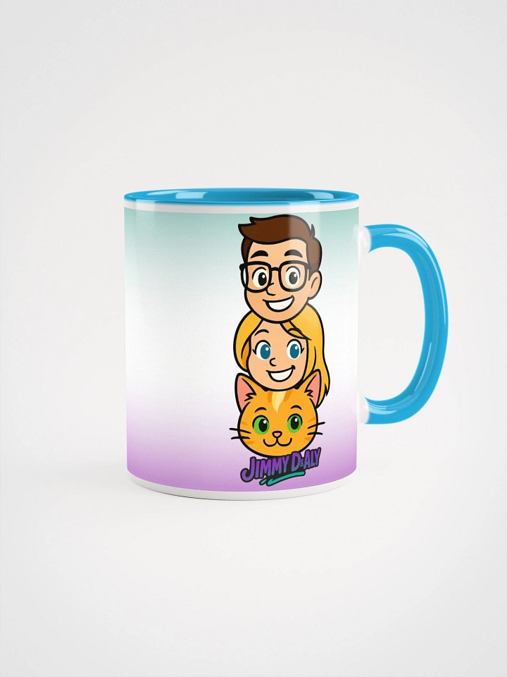 Jimmy, Aly & Luna Stacked Heads Mug – Official Channel Merch product image (2)