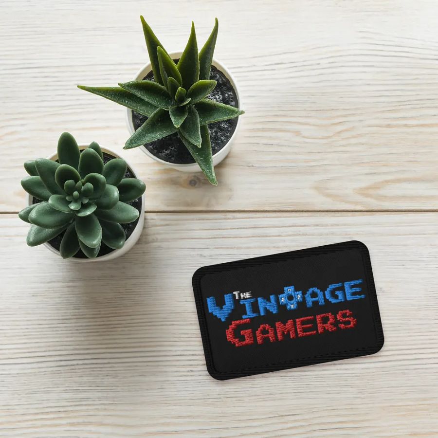 Vintage Gamers Embroidered Patch product image (4)