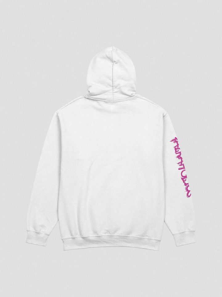 T4P Hoodie, White/Violet (Gildan Classic) product image (2)