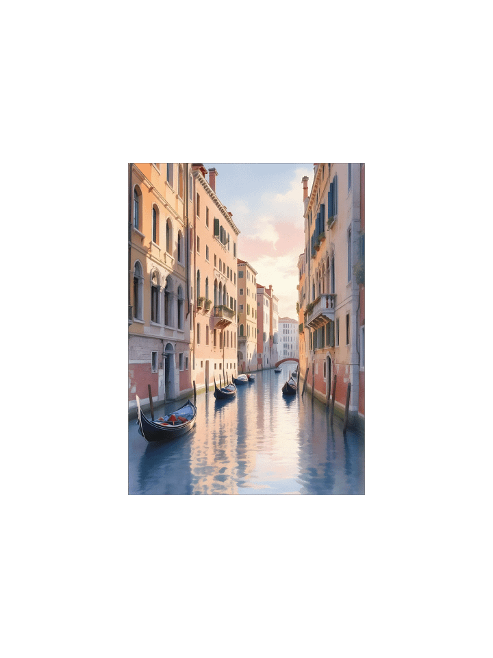 Sunset Serenade Venice Poster product image (1)