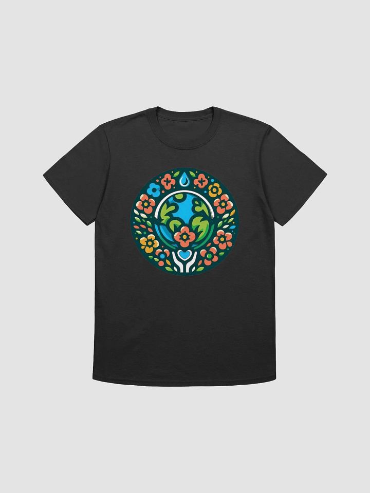 Floral Globe Unisex T-Shirt product image (4)