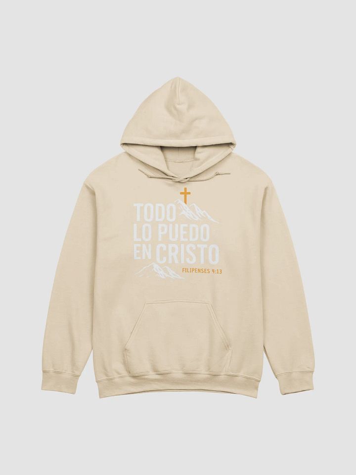 Sudadera Unisex Con Capucha | Todo lo puedo en Cristo product image (10)