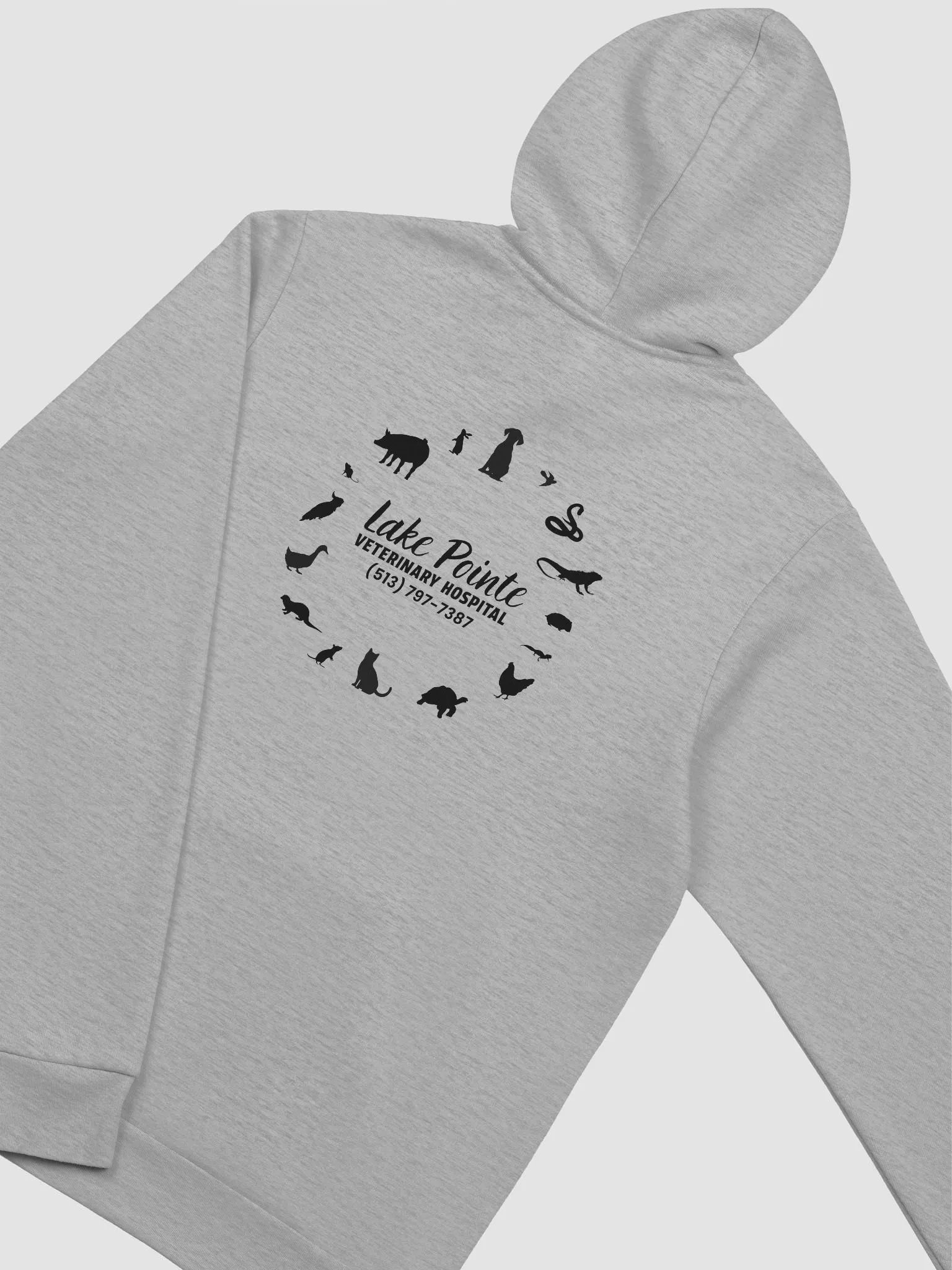 Wheel of Animals Dark Hoodie product image (6)