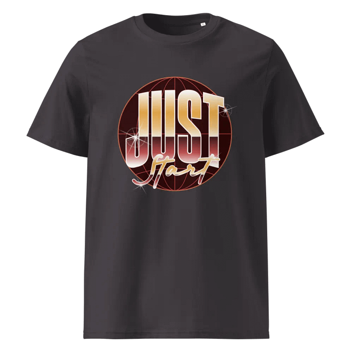 JUST START ORGANIC T-SHIRT product image (1)