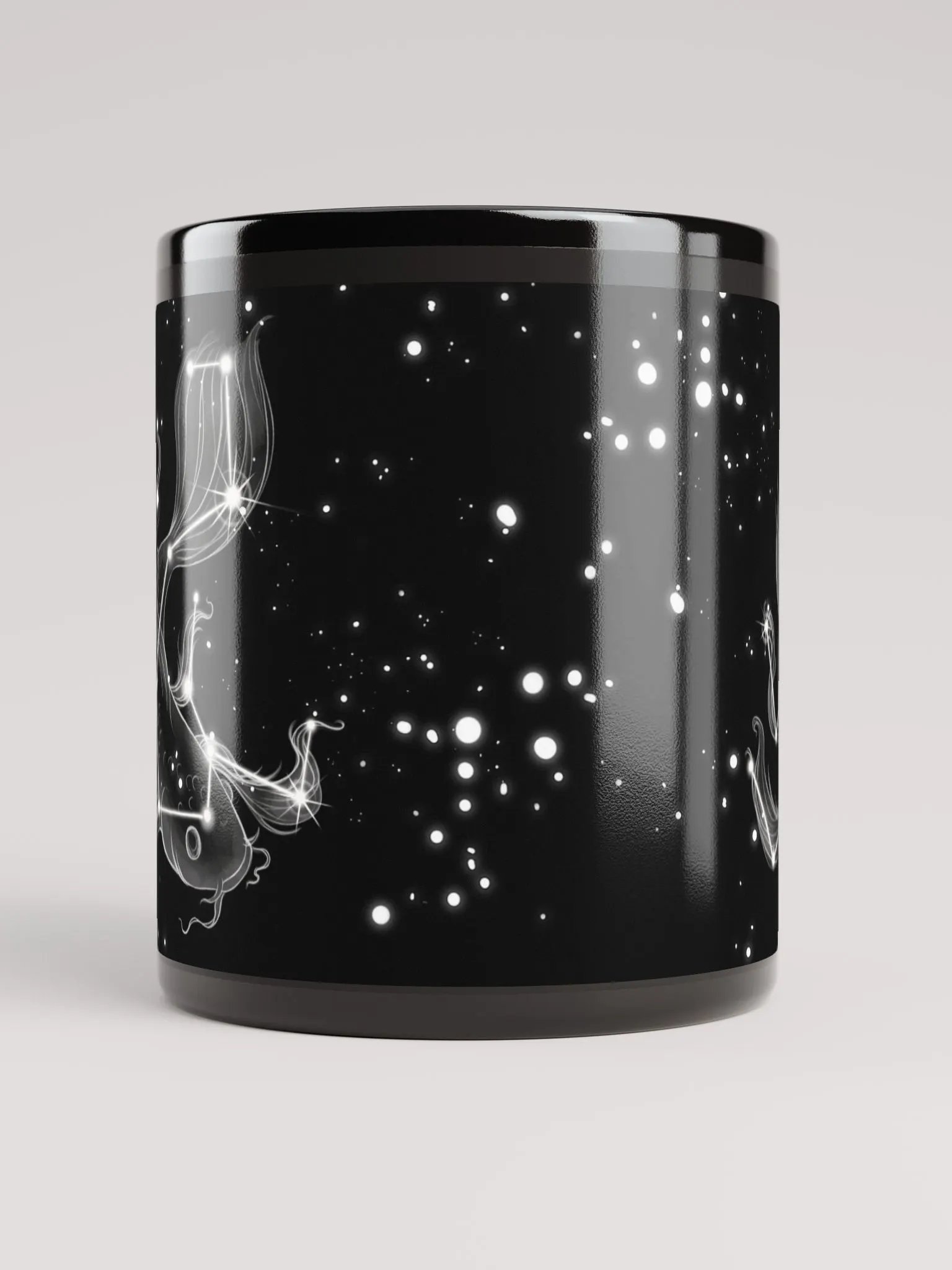 Koi Constellation - Black Mug product image (5)