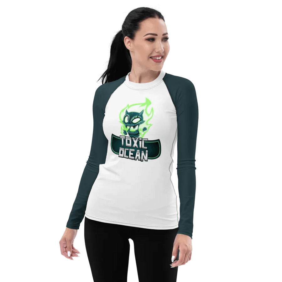Toxic Ocean Women's Rash Guard product image (3)