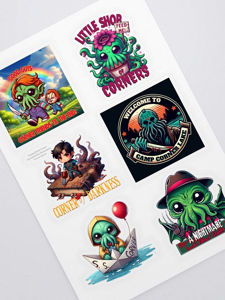 Corner Halloween Vol. 1 Sticker Pack! product image (1)
