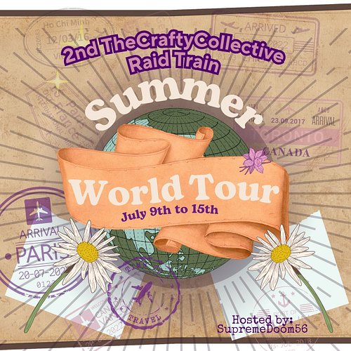 It's time, guys!!! Join me and all these other amazing crafters for The Crafty Collective's summer raid train starting this W...