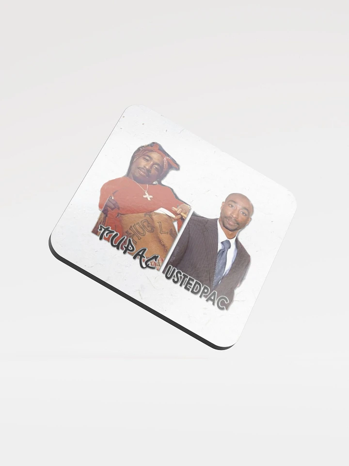 Tupac vs Ustedpac Beverage Coaster product image (2)