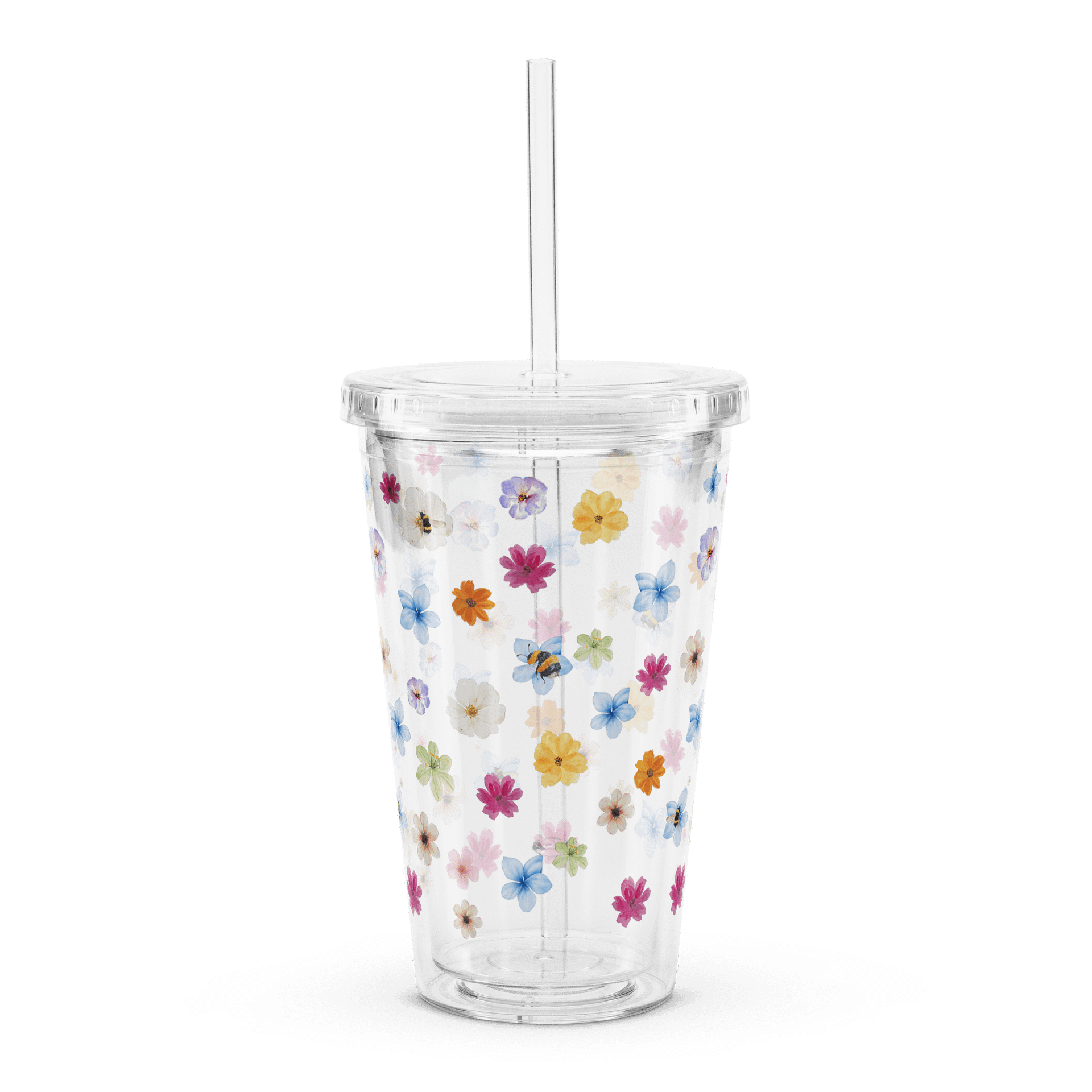 Summer Edition - Plastic Tumbler w/Straw product image (2)