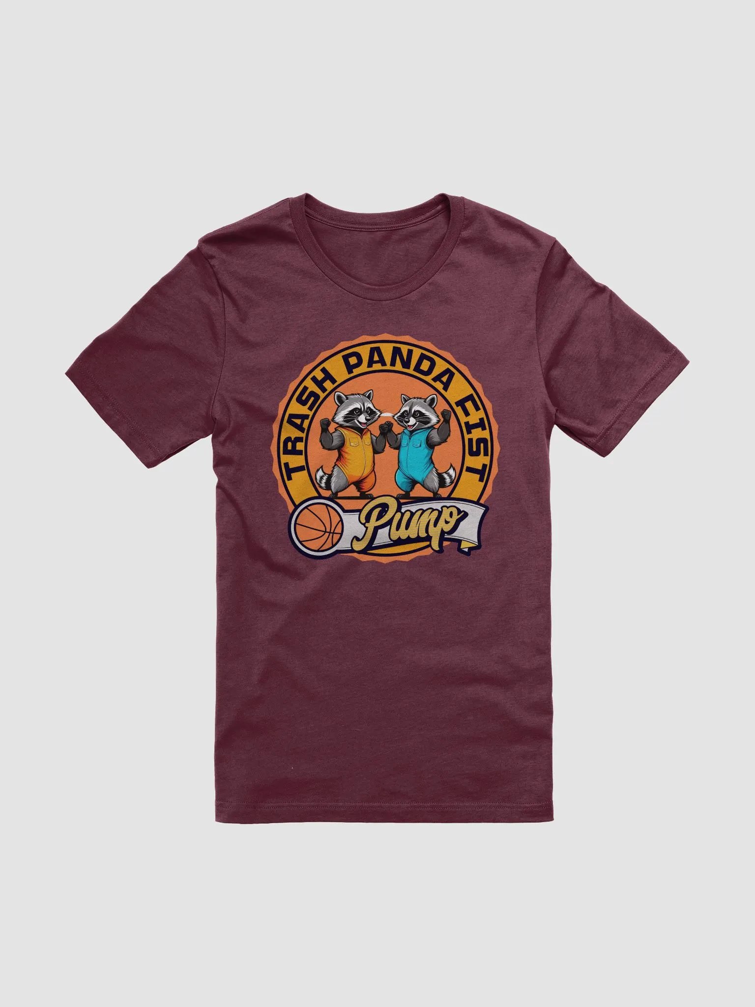 Trash Panda Fist Pump Basketball Tee product image (1)