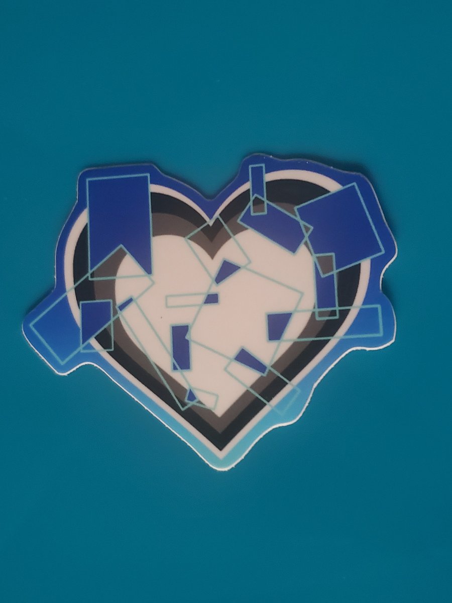 Digital Anomalies Heart Sticker product image (1)