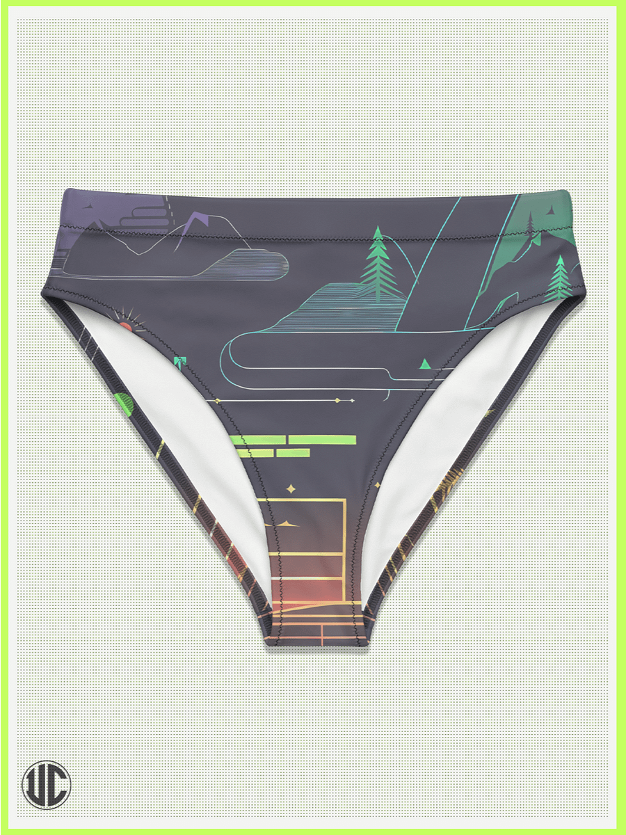 UnkoCon – Neon Horizon Bikini Bottom product image (1)