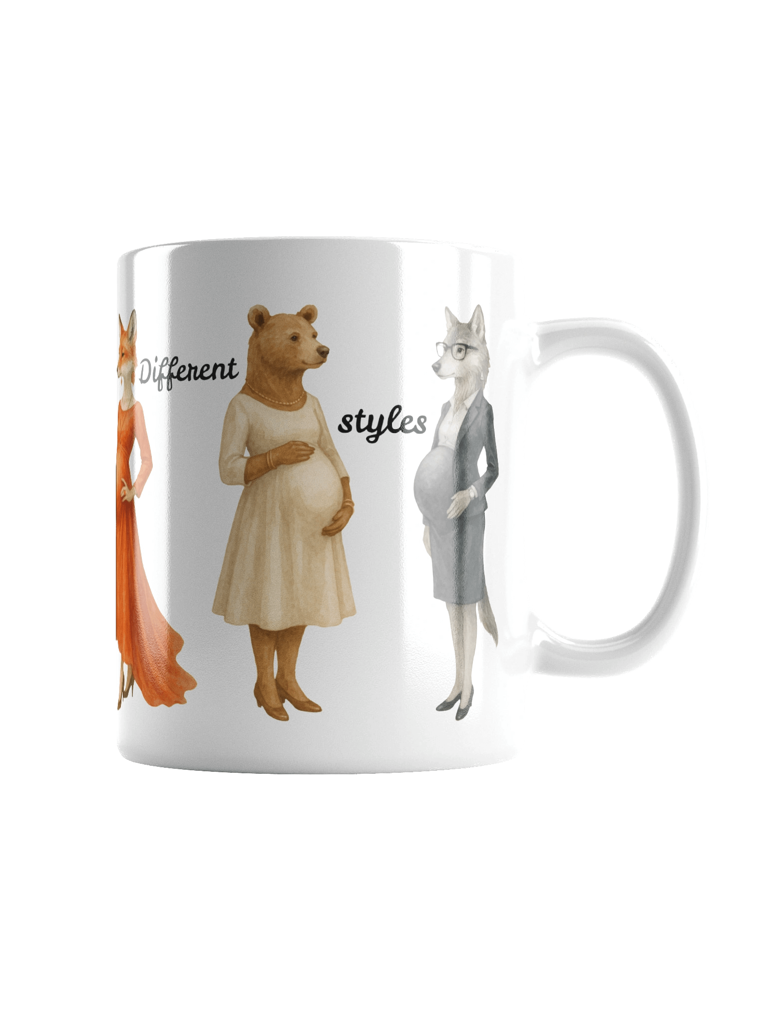 Fashionista Pregnant Mama Mug product image (2)