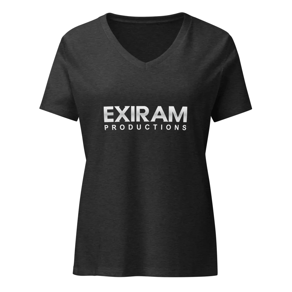 Exiram Women's V-Neck T-Shirt (Retro Edition) product image (1)