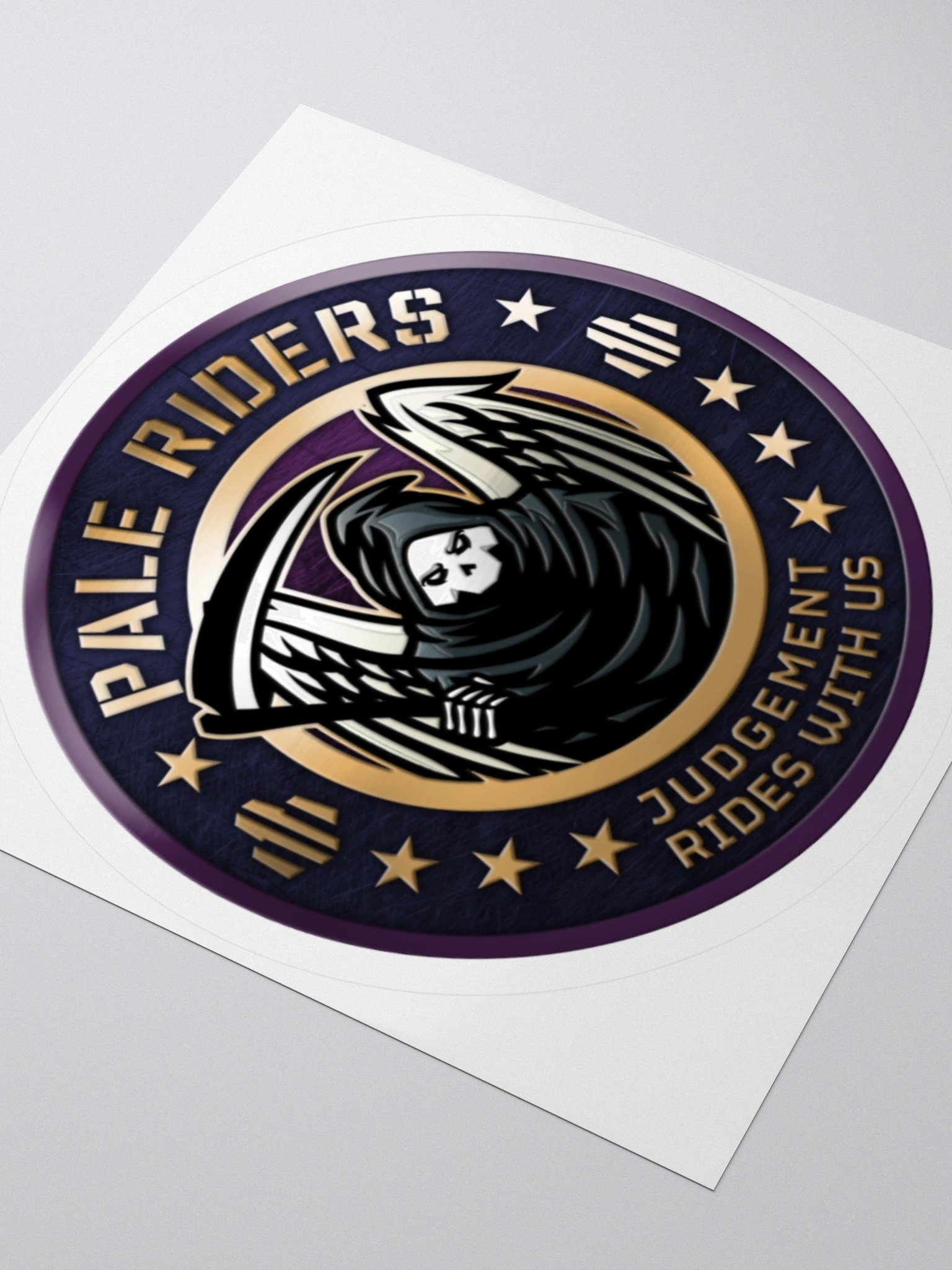 Pale Riders Metallic Sticker product image (9)