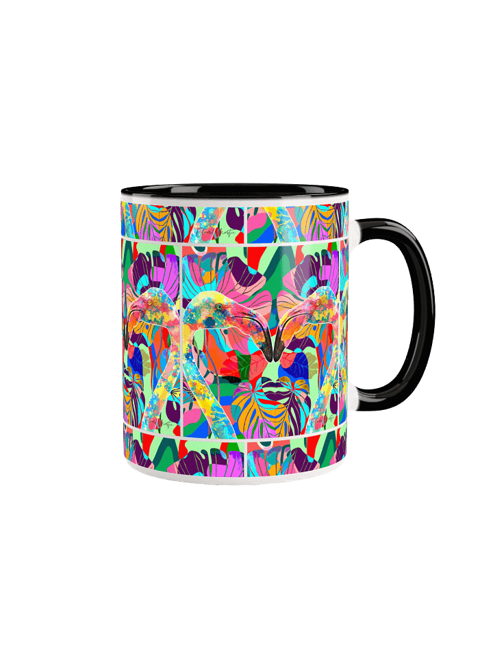 Kaleidoscope Blooms Ceramic Mug product image (3)