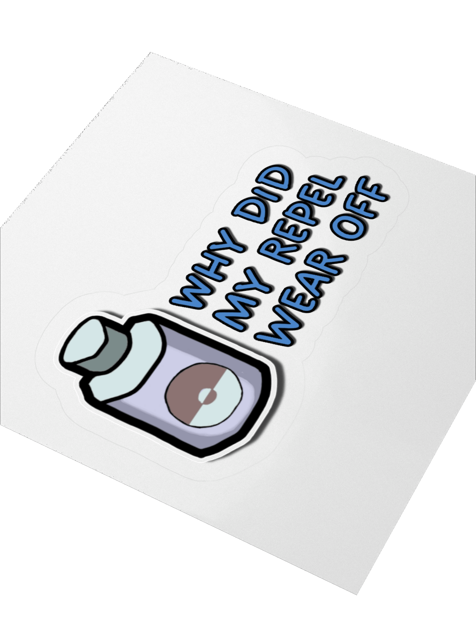 Repel Depleted Sticker product image (9)