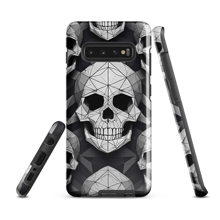 Edgy Geometry: Geometric Skull Samsung Galaxy Case product image (3)