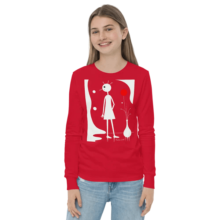 Bella+Canvas Youth Long Sleeve T-Shirt product image (2)