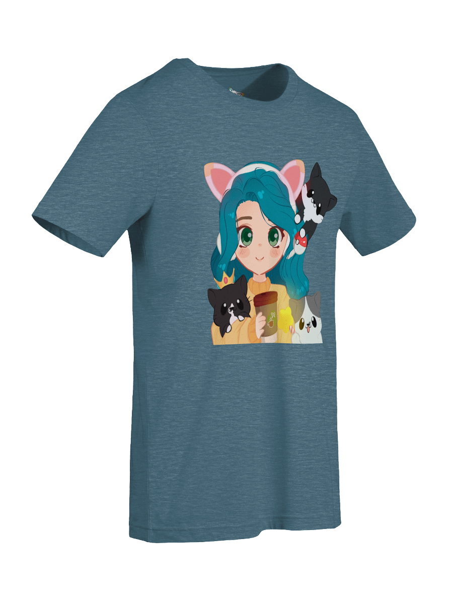 Al & Kitties Tee Blue product image (96)
