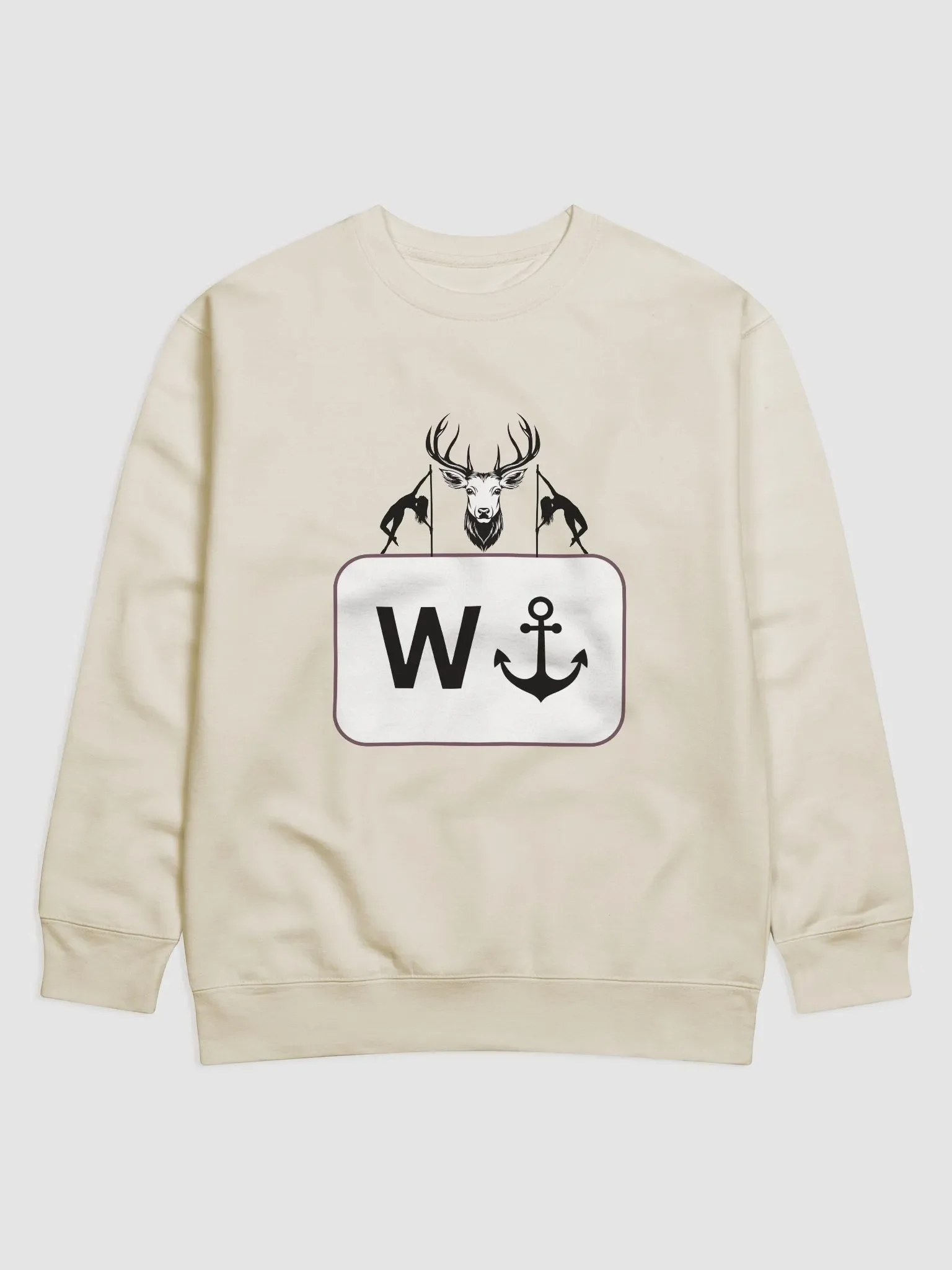 Stag Wanker ( Stripper Version Sweatshirt ) Stag Do product image (1)