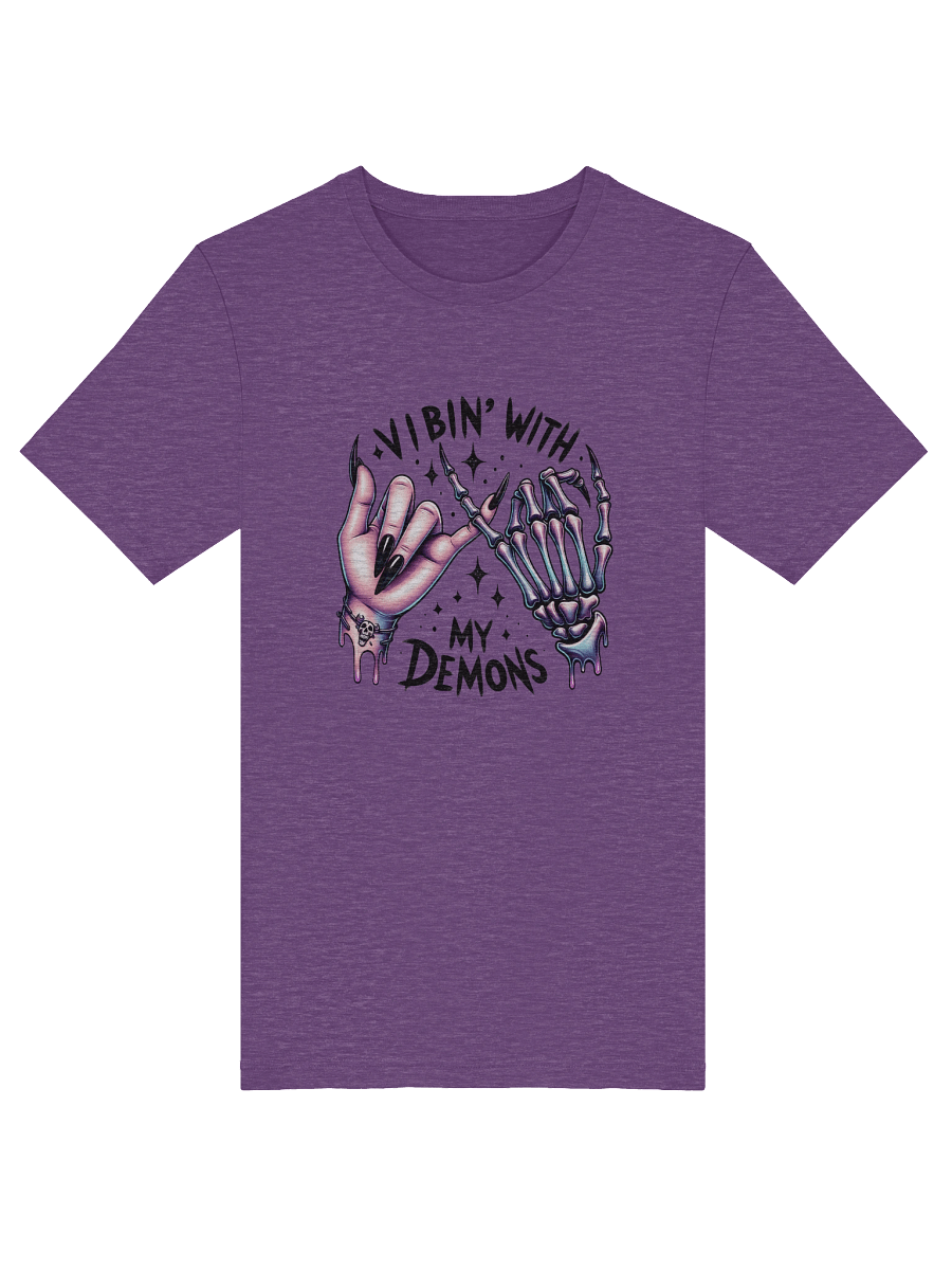 [BJ Designs] Vibin' With My Demons Unisex Graphic Tee product image (5)