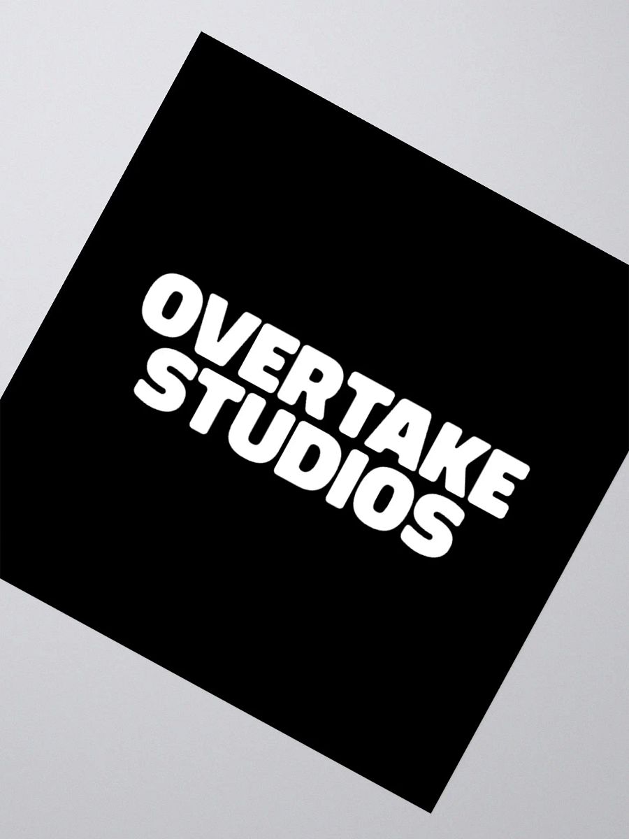 Logo Sticker (Black) product image (2)