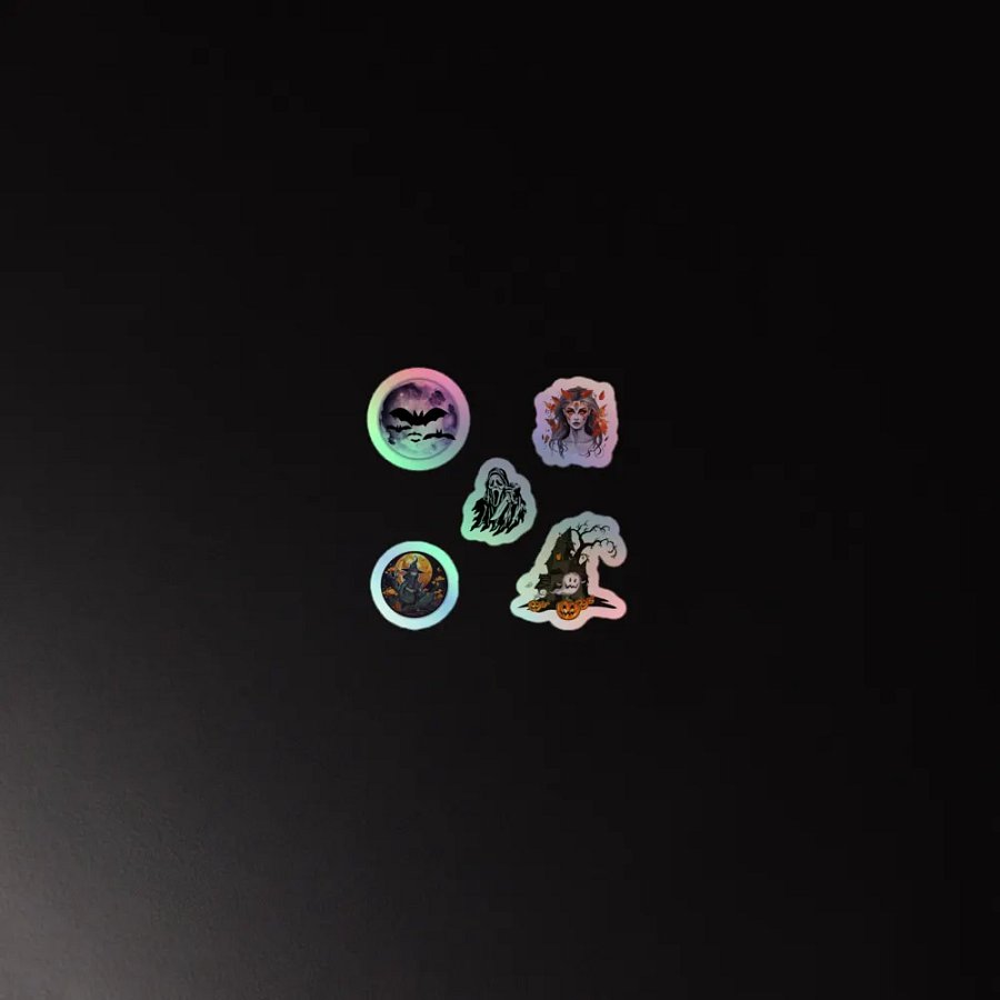 Halloween Holographic Sticker Specter product image (4)