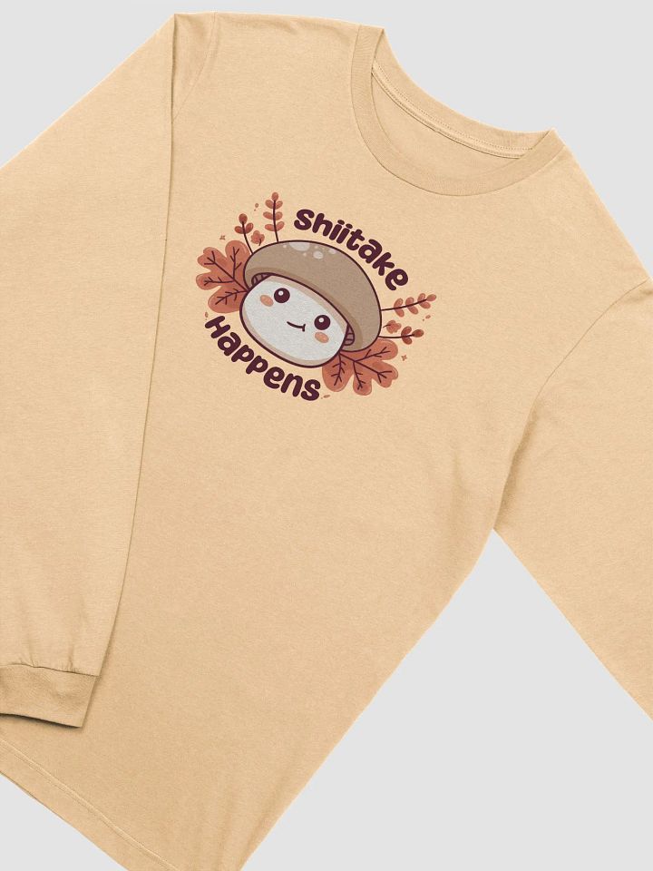 *Limited Time* Shiitake Happens Supersoft Long Sleeved T-Shirt (Light) product image (1)