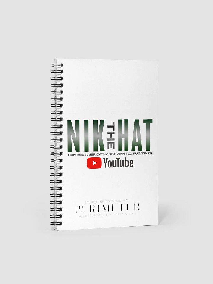 Spiral Notebook by Nik the Hat product image (1)