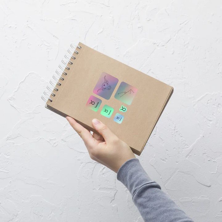 Zodiac Taurus - Holographic Sticker Set product image (2)