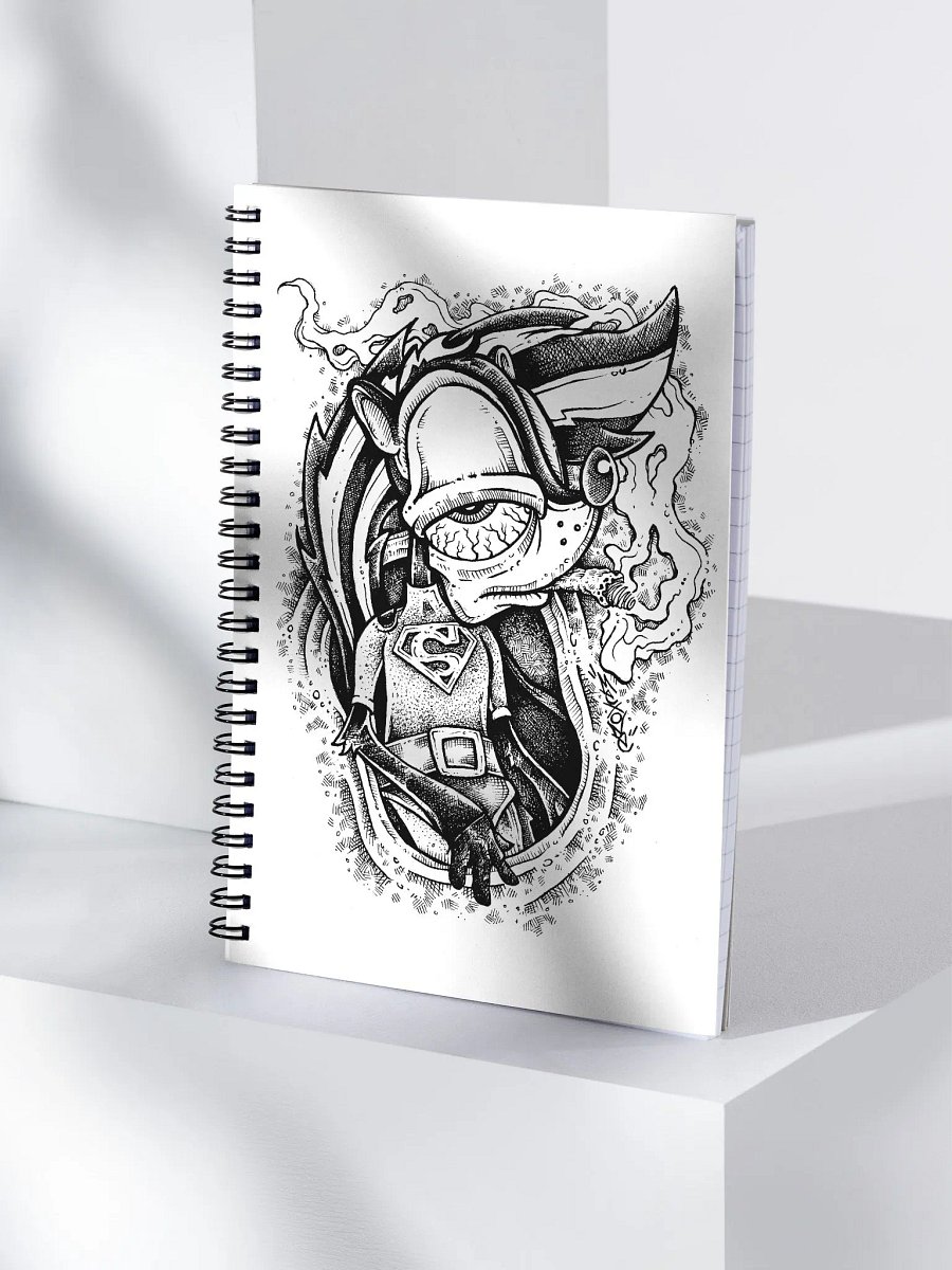 Super Skunk Spiral Notebook product image (4)