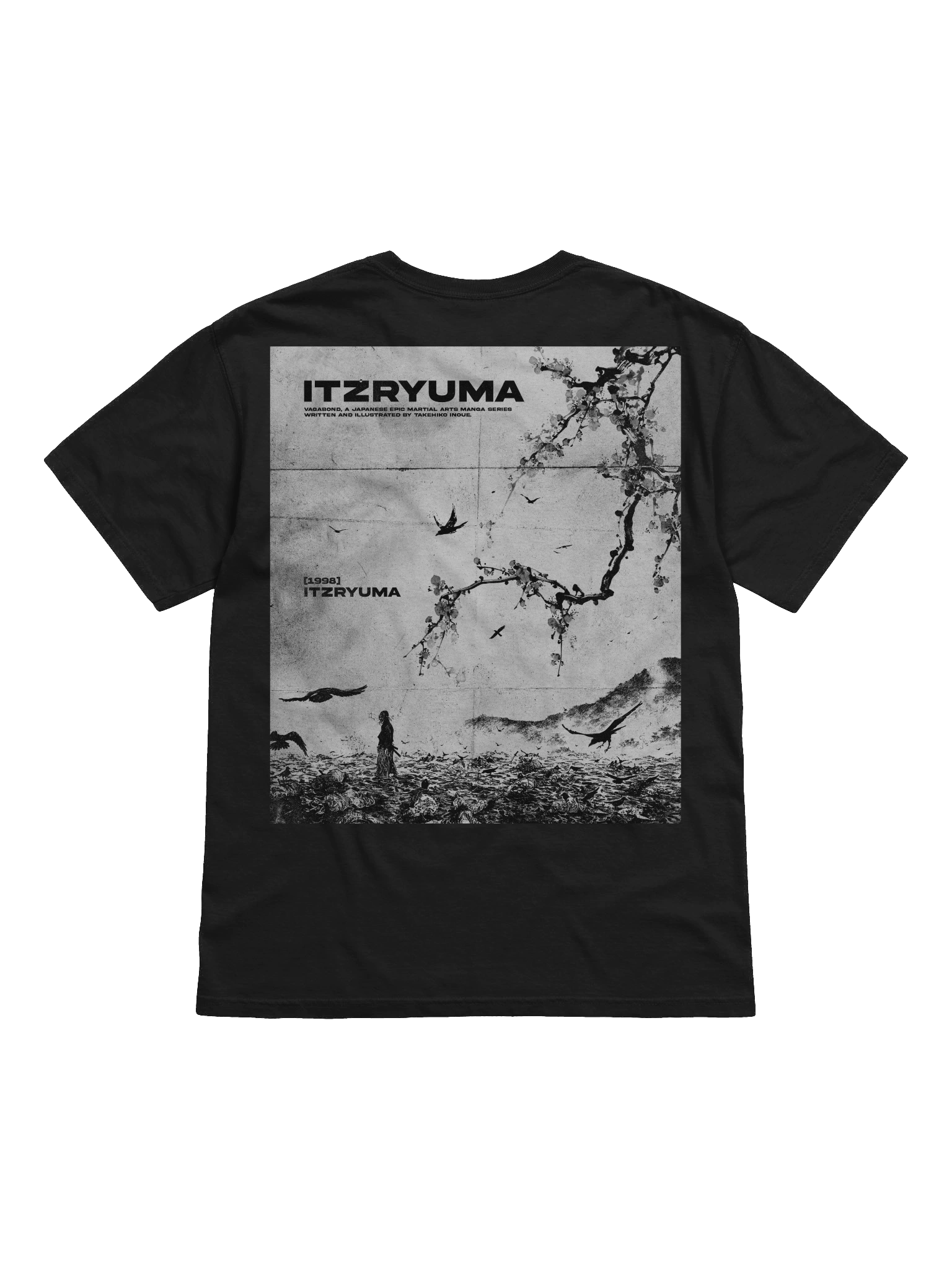 ItzRyuma x Vagabond Black Heavyweight T-Shirt product image (1)