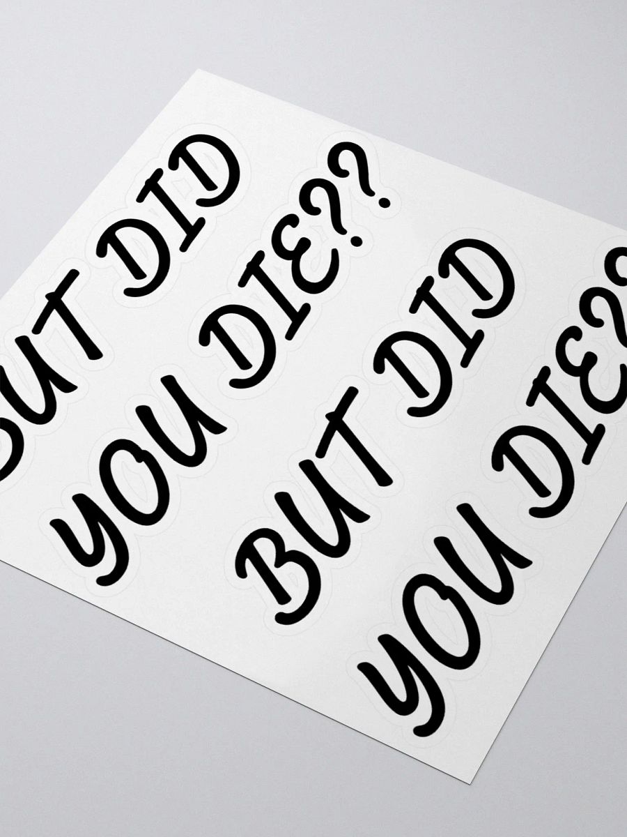 But Did You Die?? product image (8)