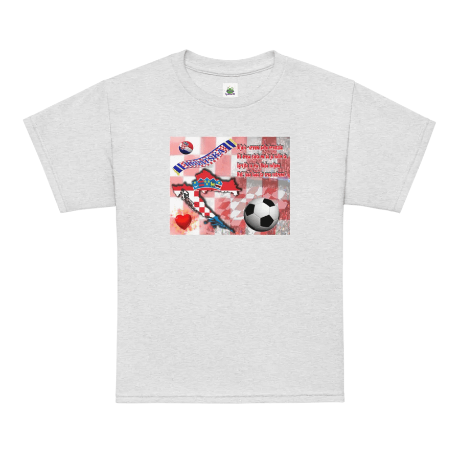 Srce Vatreno - (Photoshop by Dina R.) - Gildan Youth Sports Tee product image (12)