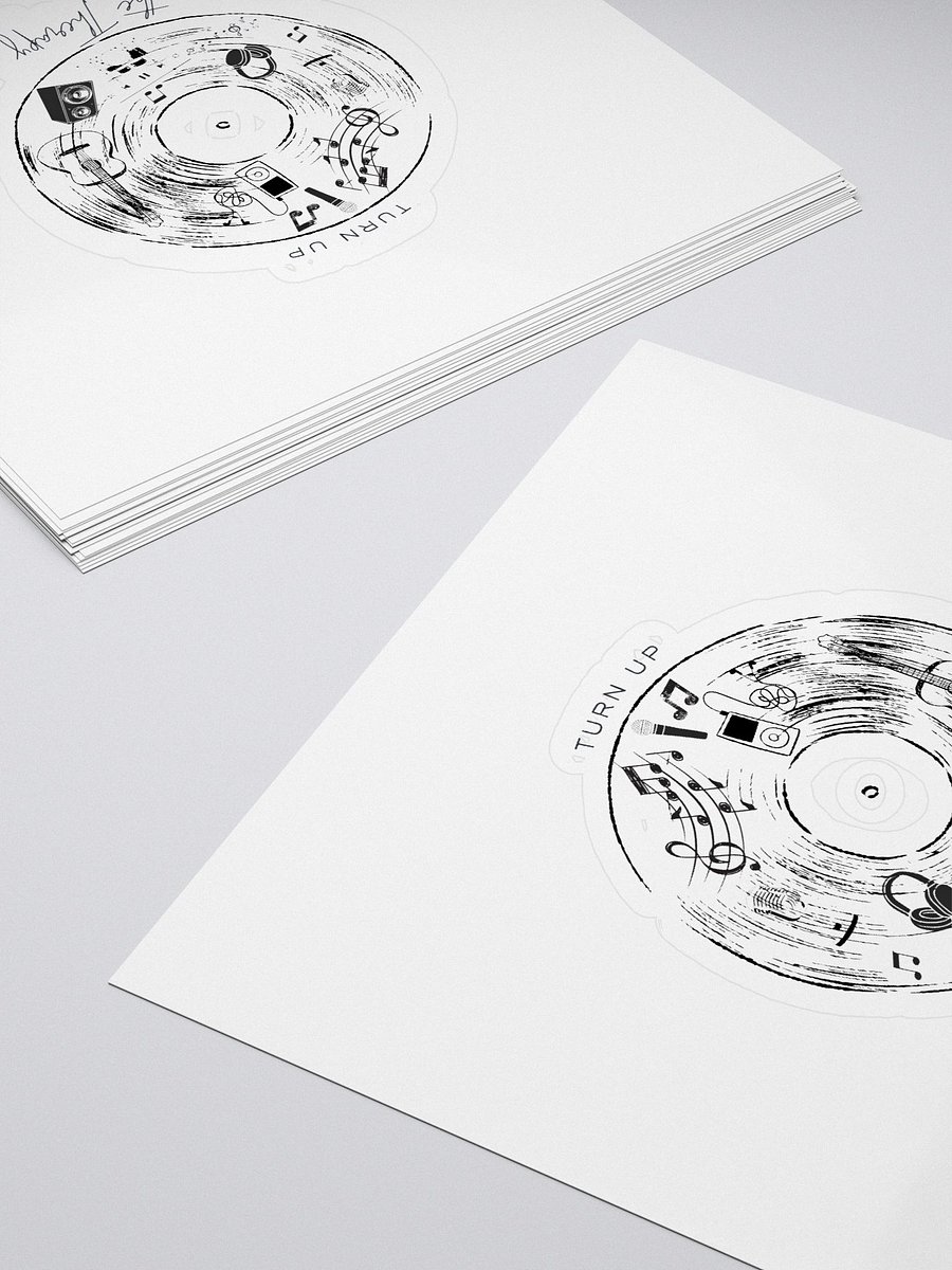 Turn Up the Therapy Sticker product image (4)