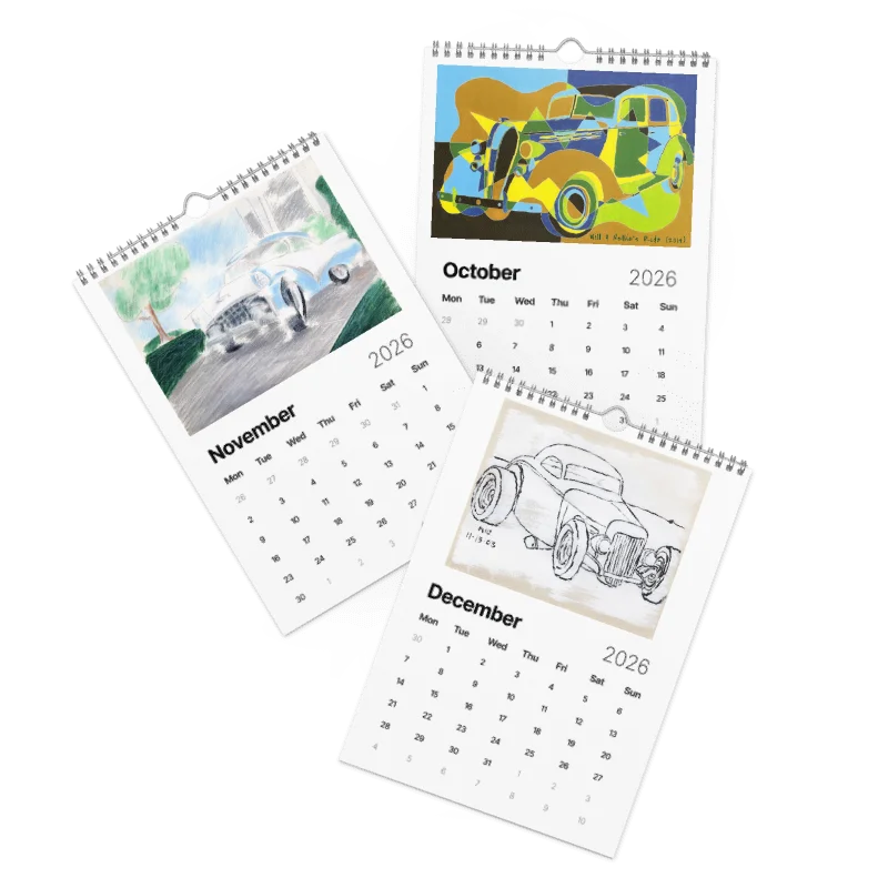 A Year of Nic's Cars - 2026 Wall Calendar product image (22)
