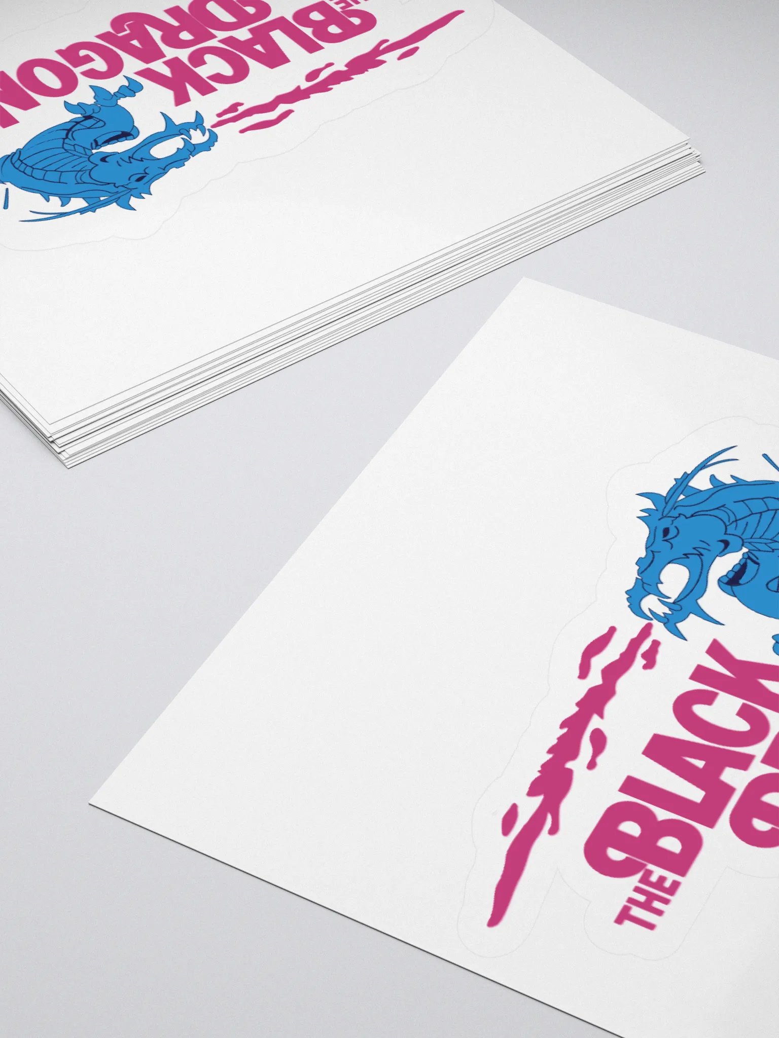 The Black Dragon | Kiss Cut Sticker product image (4)
