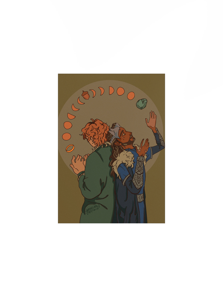 day nine ☆ Art Print product image (1)