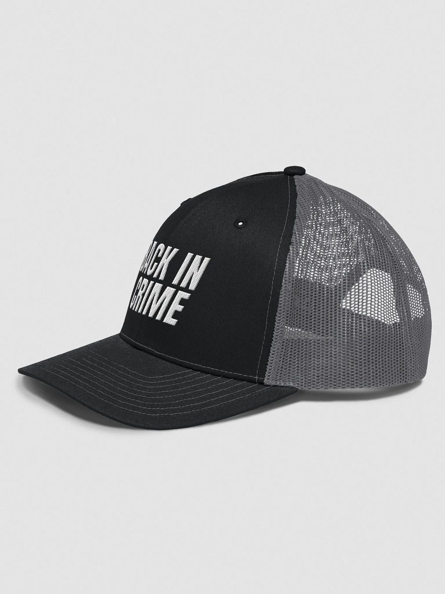 Back in Crime Trucker Hat product image (3)
