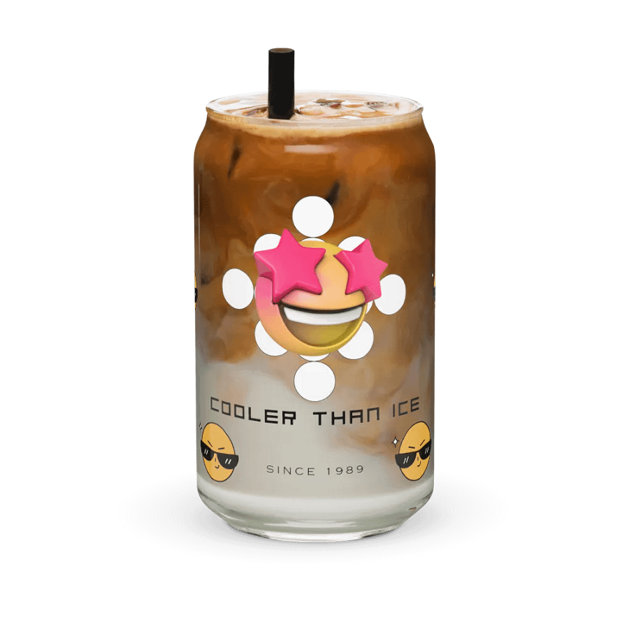 Cooler Than Ice Can-Shaped Glass product image (6)