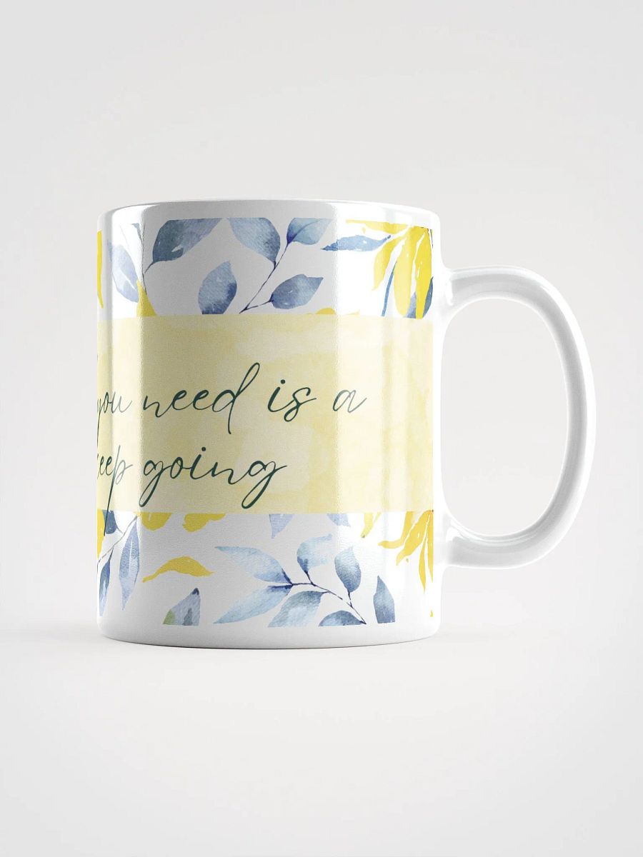Keep Going Floral Reminder Mug product image (2)