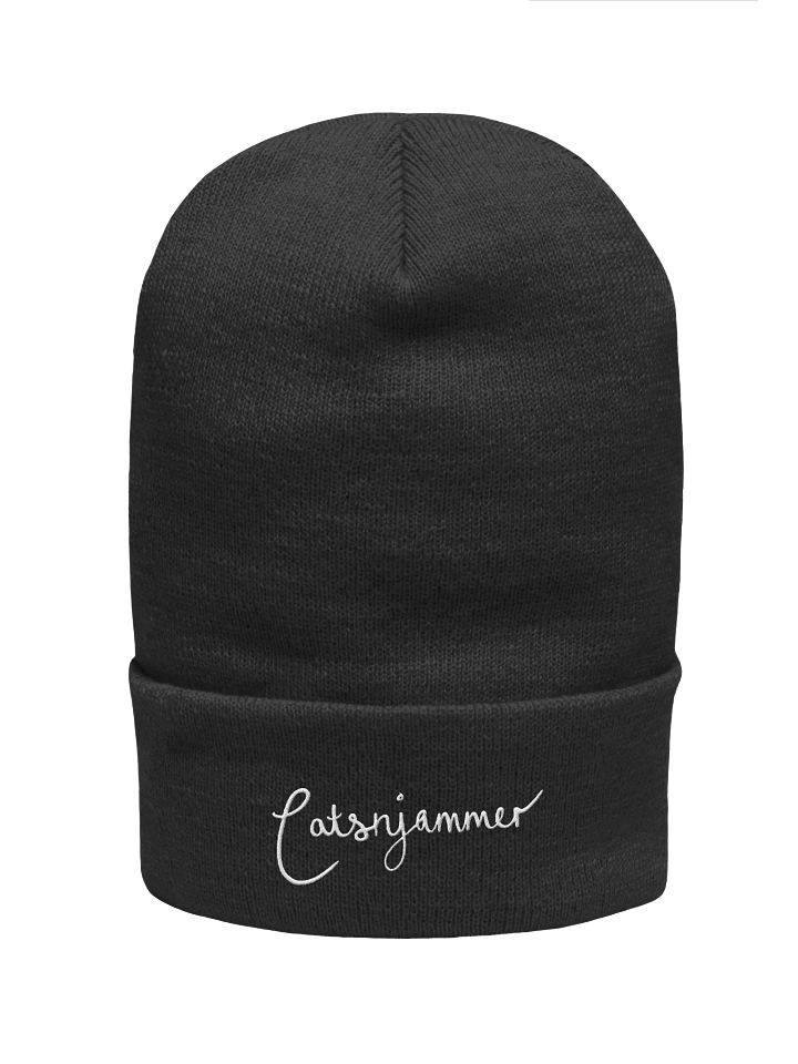 Catsnjammer Script Logo Beanie product image (1)