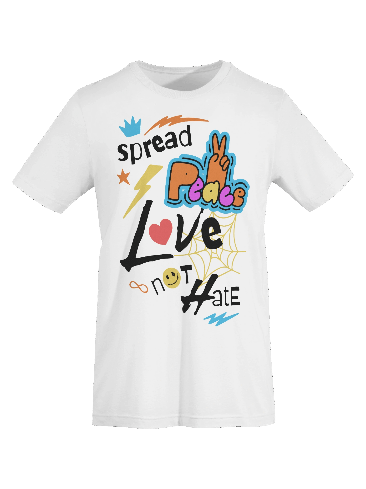 Spread Love, Not Hate | Unisex Bella+Canvas Supersoft T-Shirt product image (8)