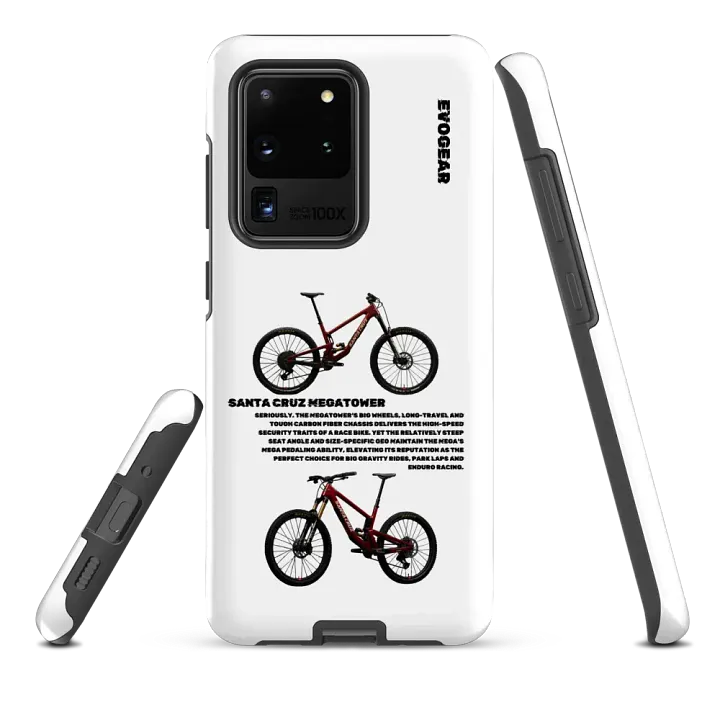 White Megatower Samsung Case product image (2)