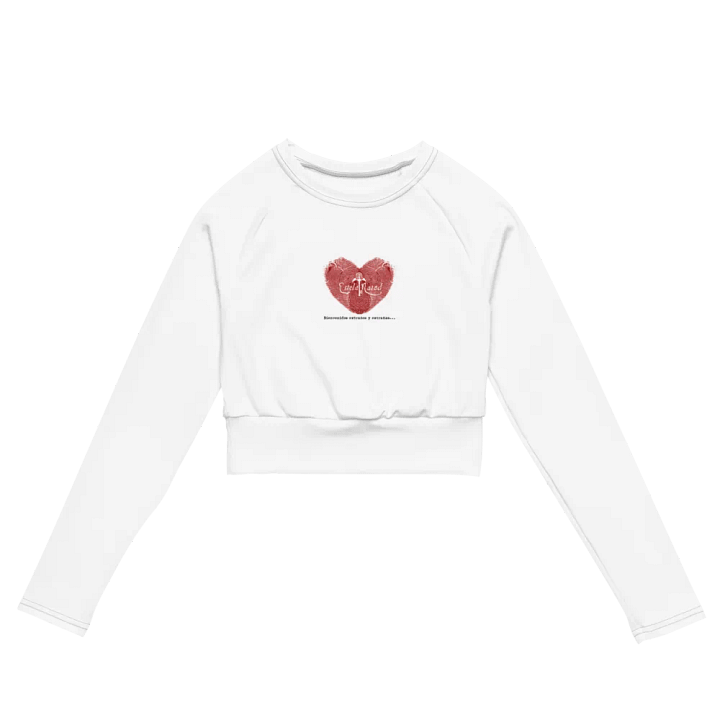 True Crime Love - Crop Top manga larga product image (2)