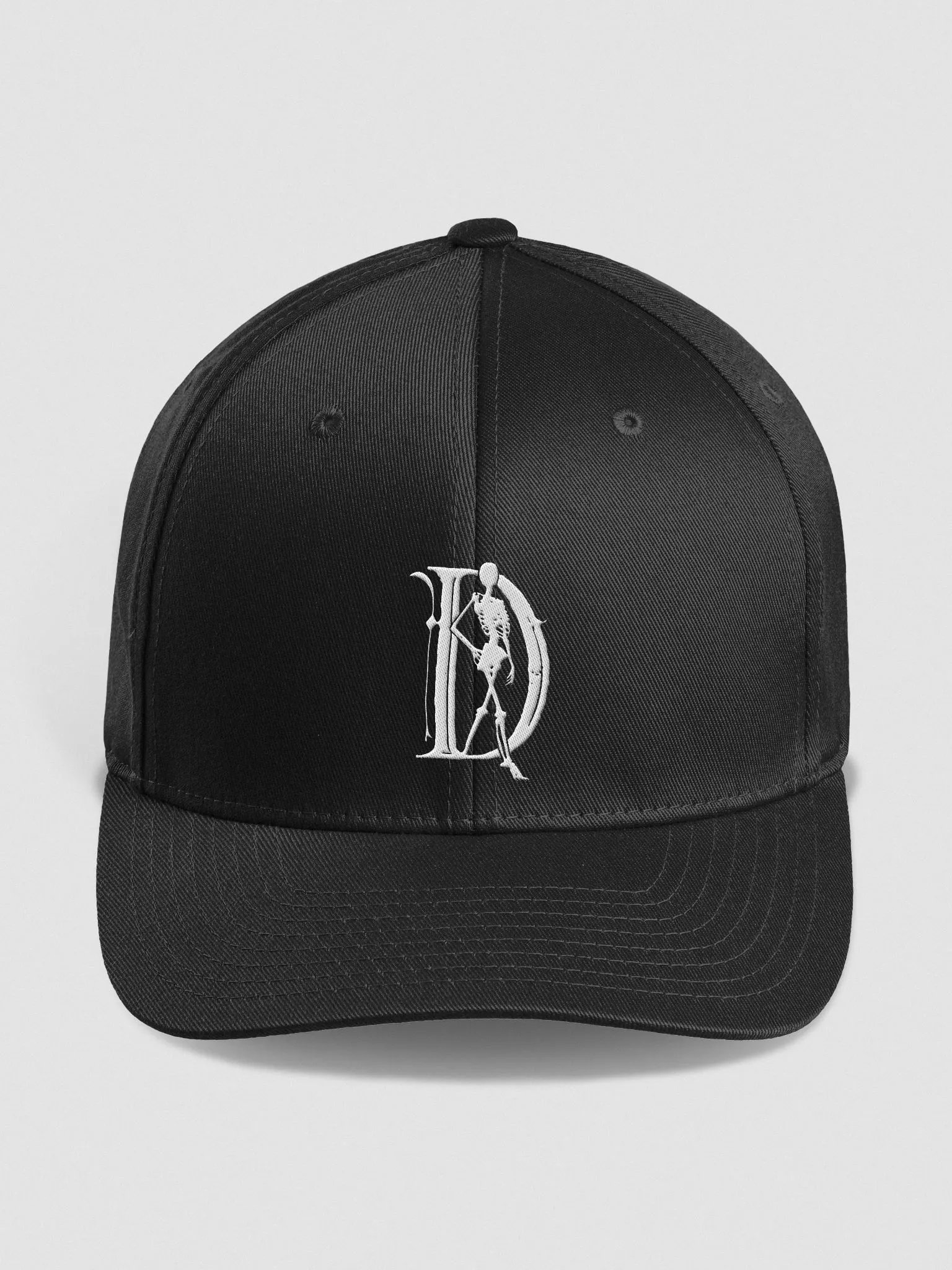 Deathstetics D Fitted Hat product image (1)